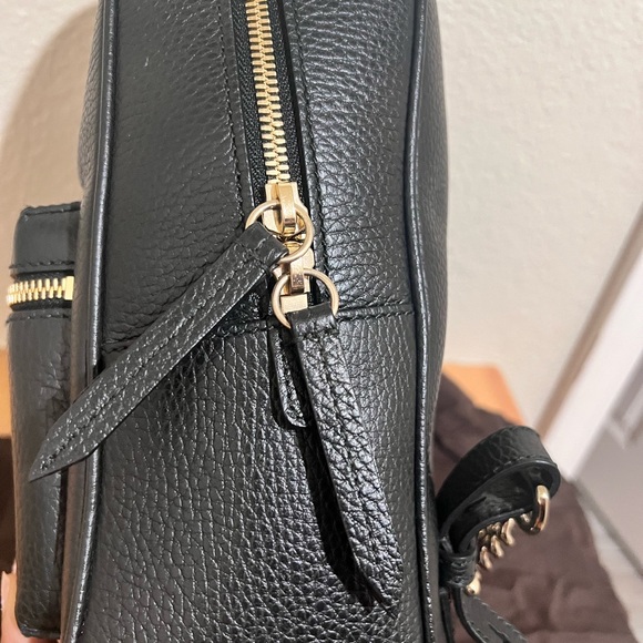 Gucci Black Pebbled Leather Backpack - Picture 4 of 10